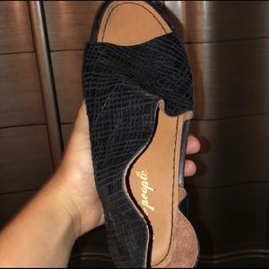 FREEPEOPLE LEATHER Mont Blanc Sandal